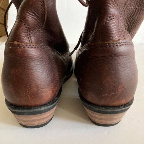 NuTech Logger Lace Up Brown Leather W/Kilt Men’s 8.5 - Picture 12 of 14